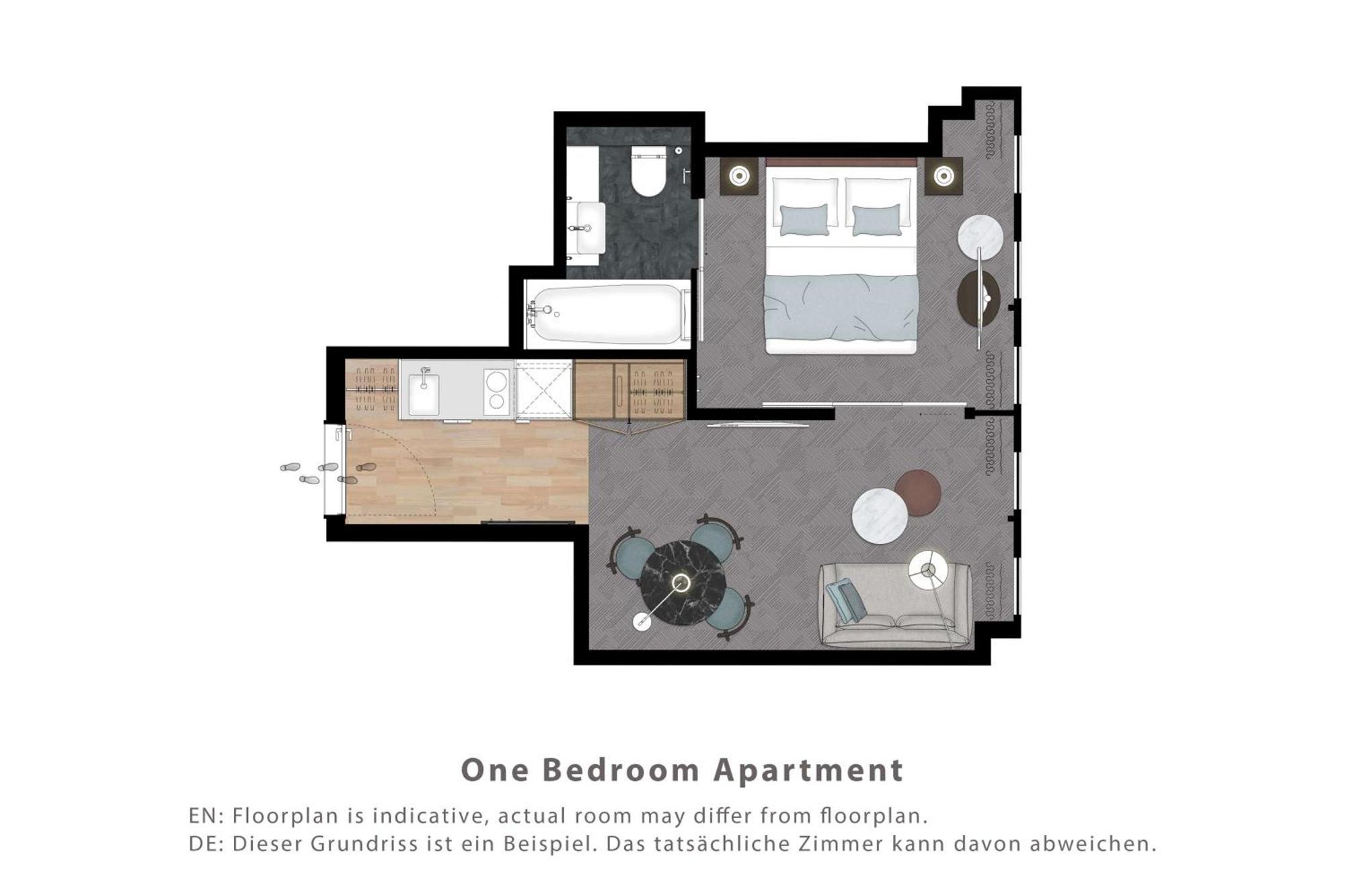 One Bedroom Apartment
